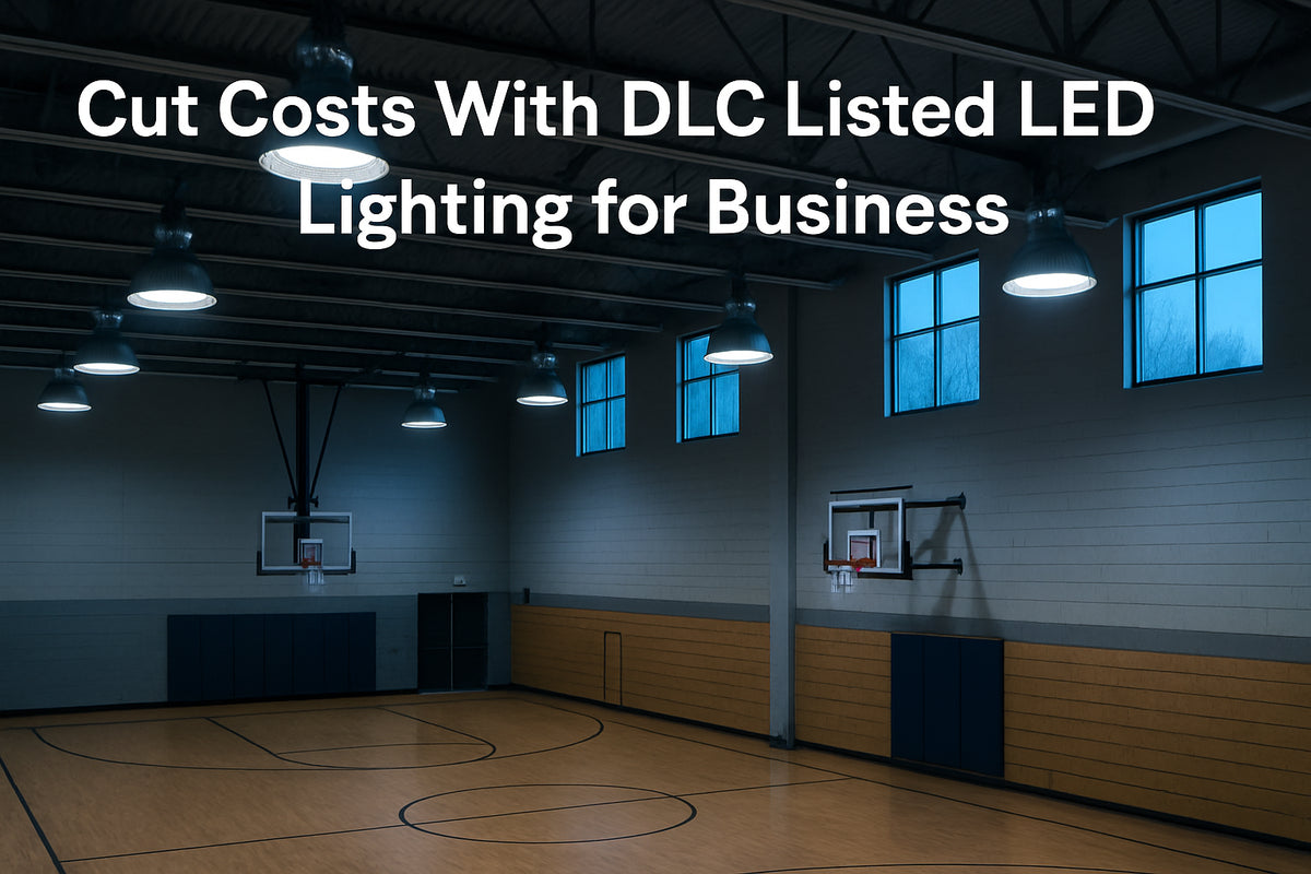 Cut Costs With DLC Listed LED Lighting for Business