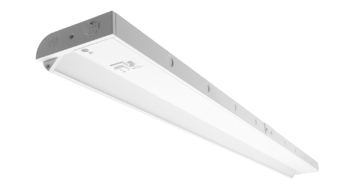 ASD LED Under Cabinet Swivel 40inch 20W 120V TRIAC 2700/3000/4000K Hardwired or Plug-in, Linkable, Hi/Low Switch White ETL