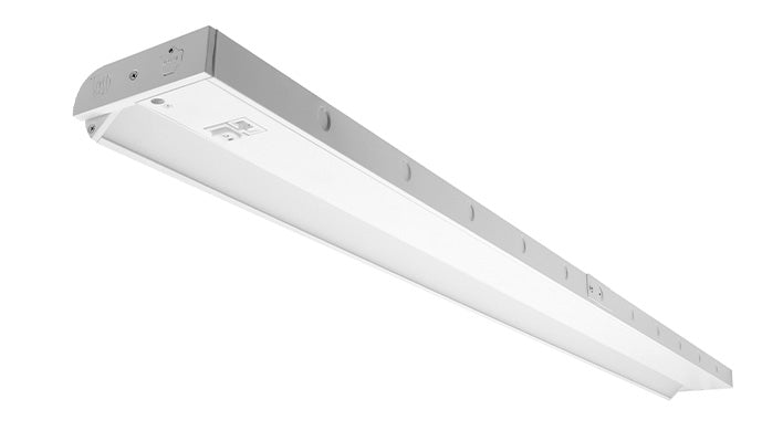 ASD LED Under Cabinet Swivel 48inch 24W 120V TRIAC 2700/3000/4000K Hardwired or Plug-in, Linkable, Hi/Low Switch White ETL