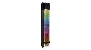 ASD LED Smart RGBW Bubble glass Outdoor Wall Sconce