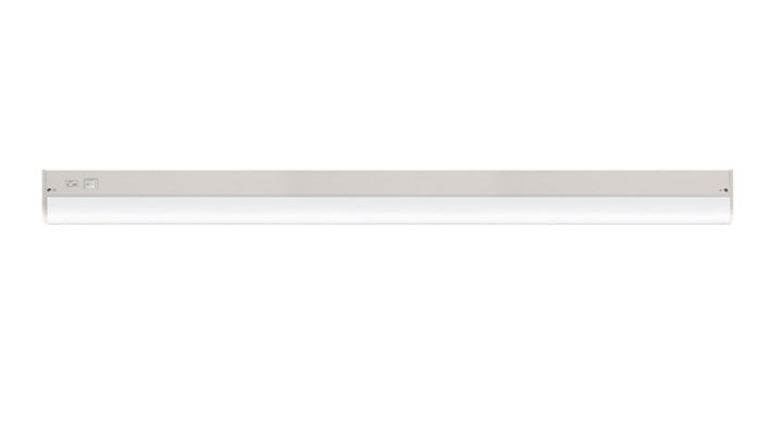 ASD LED Under Cabinet Bullnose 48inch 24W 120V Triac 3000/4000/5000K Hardwired, On/Off Switch, White ETL