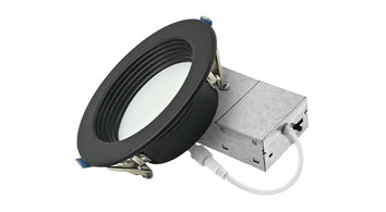 ASD LED Round Deep Baffle Trim Wafer