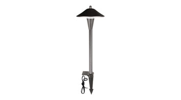 ASD LED Low Voltage Landscape Cone head Pathway Light 5W 12-24V 2700/3000/3500/4000/5000K CRI90+, IP65 Waterproof, Aluminum 6x15inch