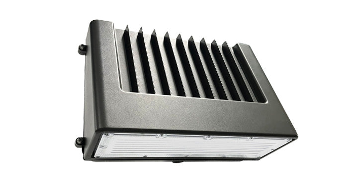 ASD LED Full cutoff Wallpack 50/60/80W 120-277V 0-10V Dimmable 145Lm/W 3000/4000/5000K Bronze UL DLC Premium