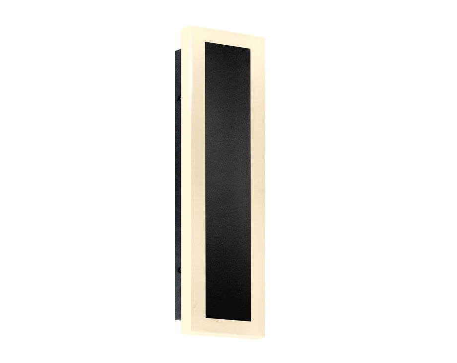 ASD LED Outdoor Wall Sconce 48" 36W CCT Selectable Dimmable 3000/4000/5000K Black ETL
