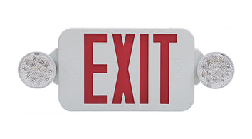 ASD LED RED Exit Sign with Two