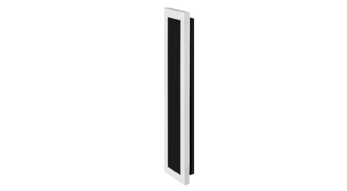 ASD LED Wide Acrylic Outdoor Wall Sconce