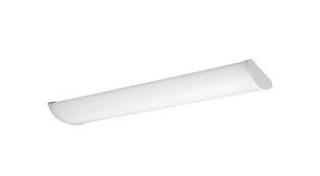 ASD LED Wide Wrap Light 4ft 34/38/45W  120-277V 0-10V Dimmable 150Lm/W 3500/4000/5000K White UL DLC Standard