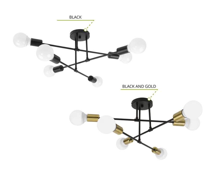 ASD Bulb Ceiling Fixture Attic Lite Series