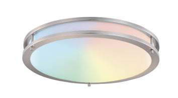 ASD LED Smart RGBW Double Ring Flushmount