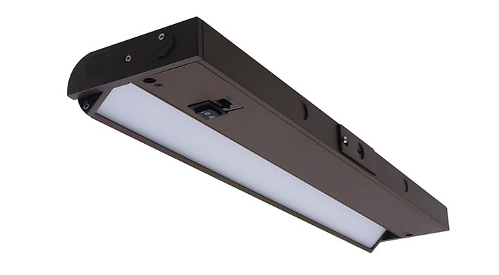 ASD LED Under Cabinet Swivel 18inch 8W 120V TRIAC 2700/3000/4000K Hardwired or Plug-in, Linkable, Hi/Low Switch