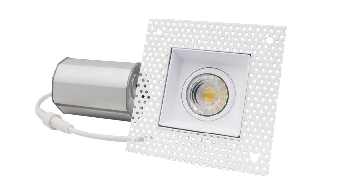 ASD LED Trimless Downlight Gimbal Square 2inch 8W 120V