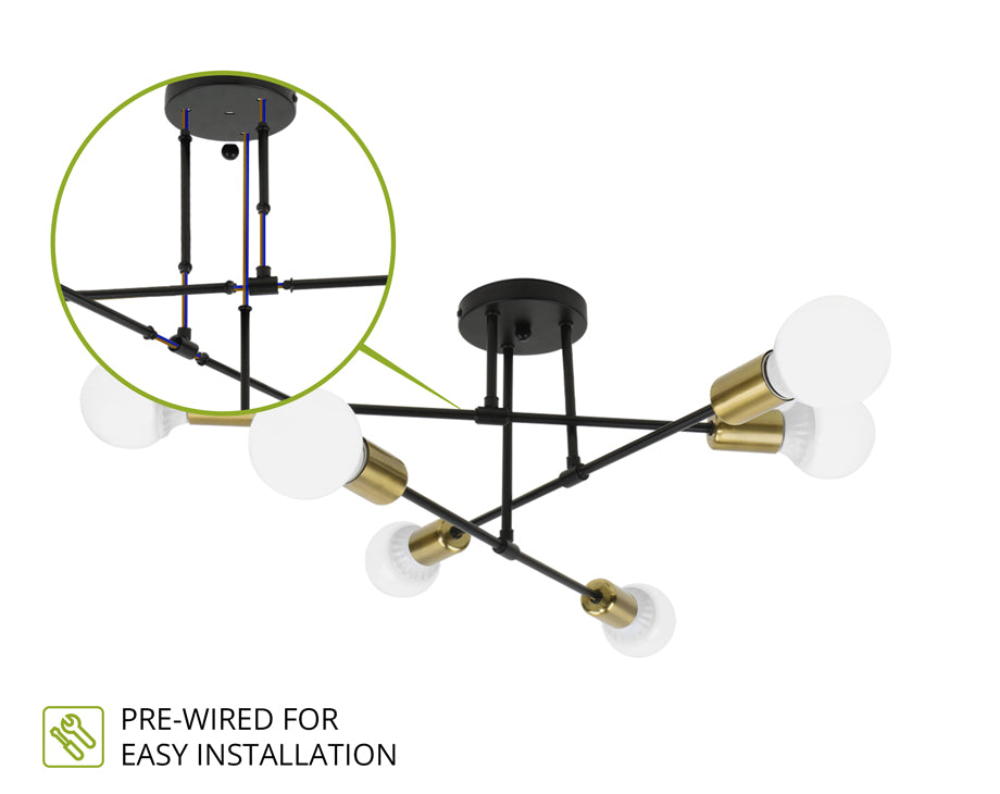 ASD Bulb Ceiling Fixture Attic Lite Series
