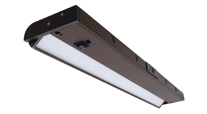 ASD LED Under Cabinet Swivel 24inch 12W 120V TRIAC 2700/3000/4000K Hardwired or Plug-in, Linkable, Hi/Low Switch