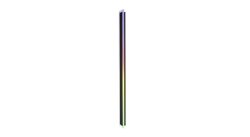 ASD LED Smart RGBW Wide Acrylic Outdoor Wall Sconce